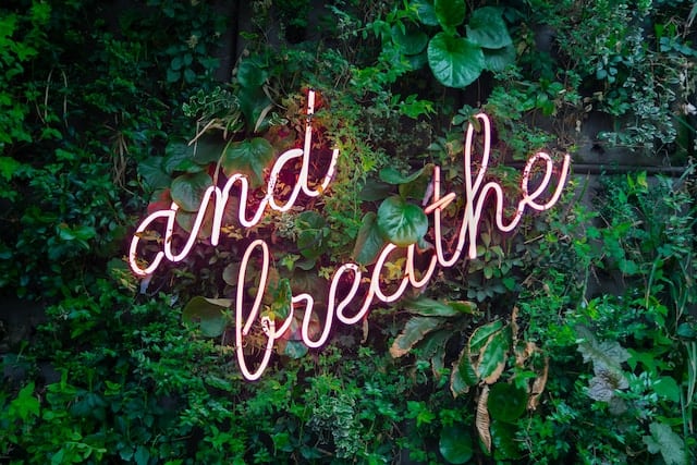Breathe, relax